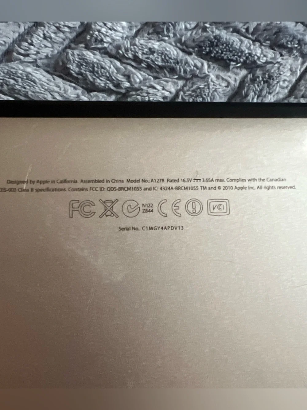 Apple MacBook Pro Silver Laptop with Black Keyboard